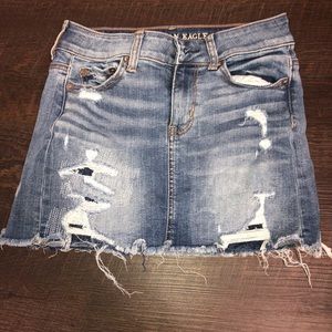 American Eagle jean skirt